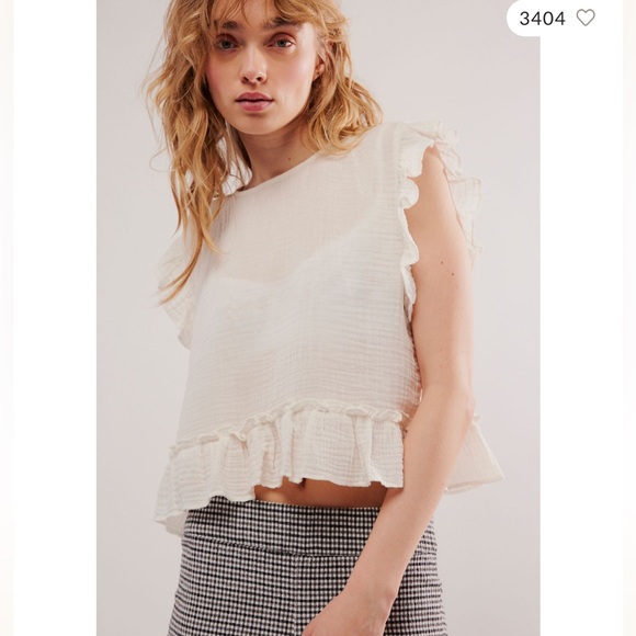 Free People Fall In Love Top